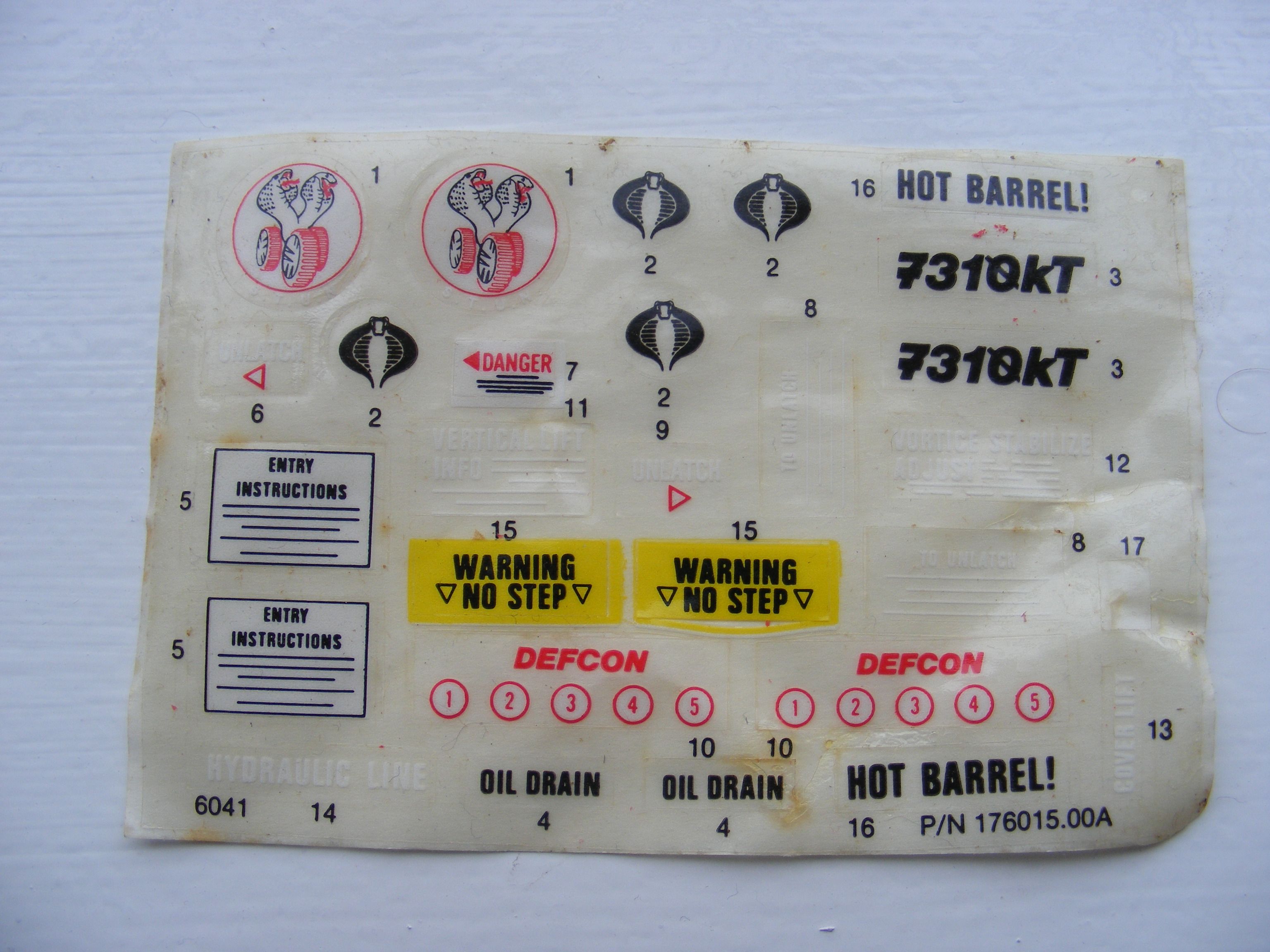 Stun Sticker Set