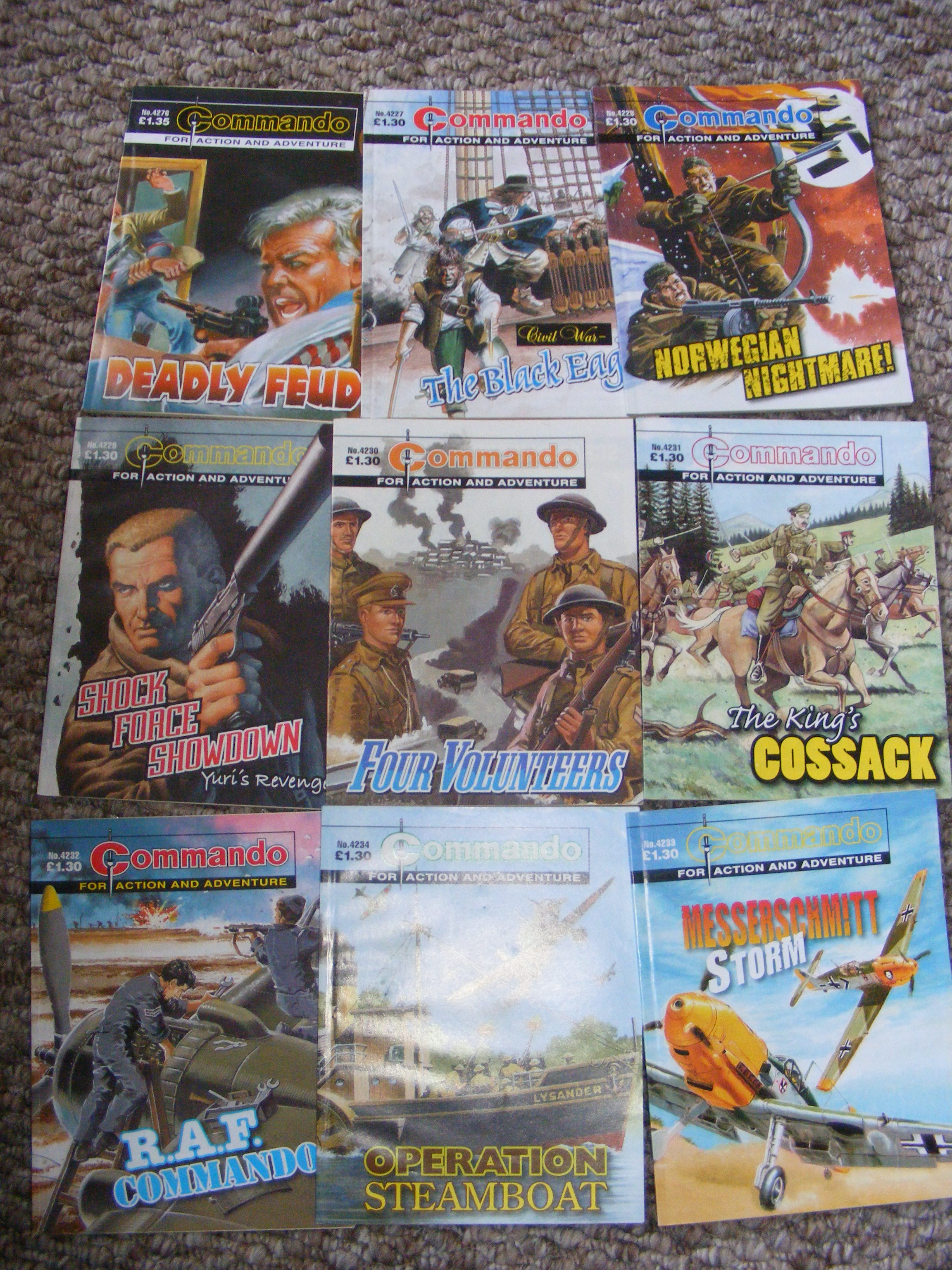 Commando Comics 1