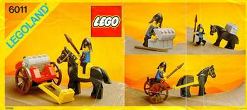 25 pieces, loose complete (missing instructions), saddle clip damaged and chest hinge damaged