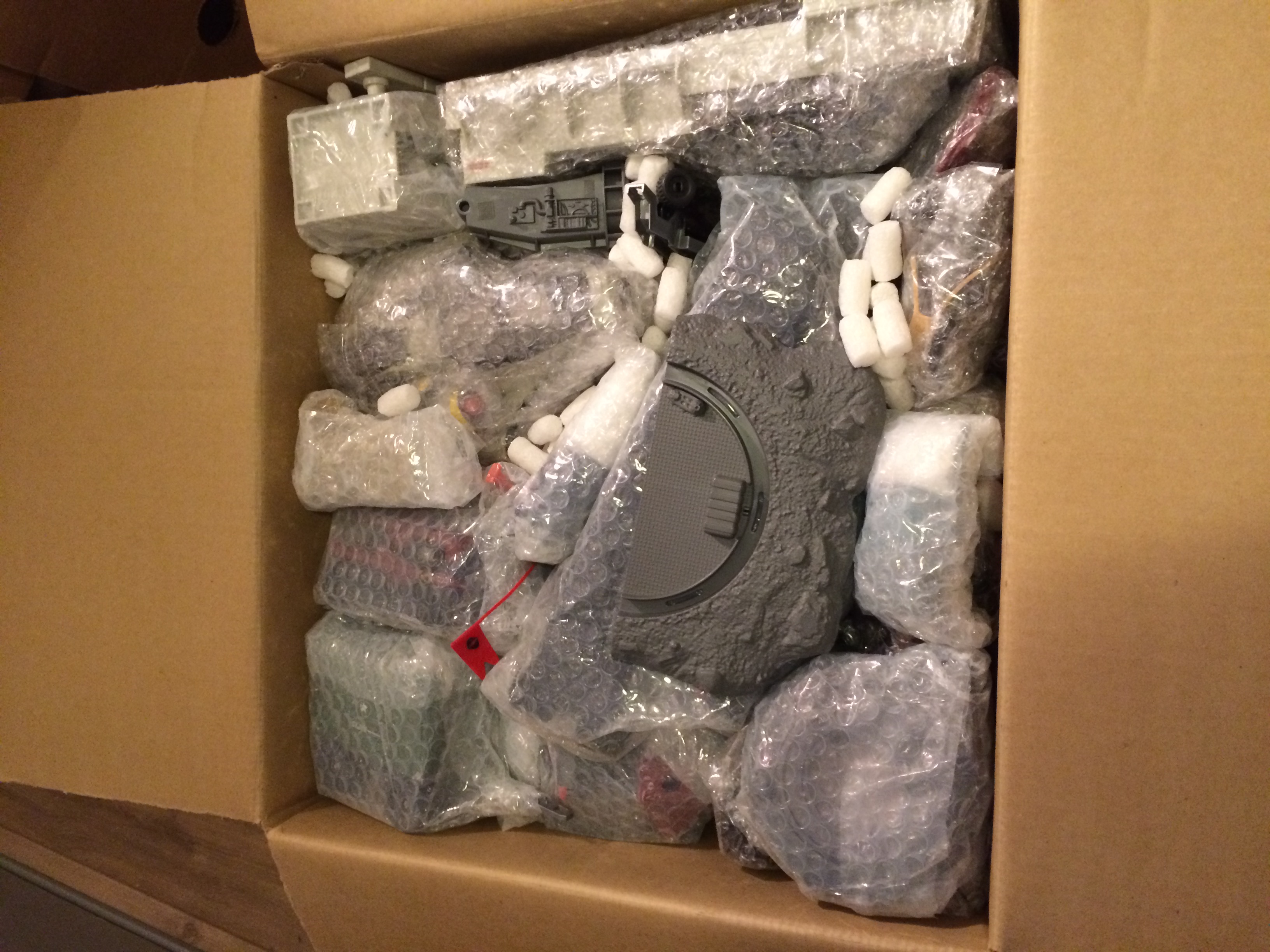 All of it in one huge box...