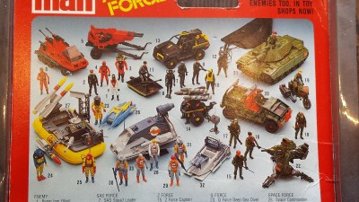 Prototype figure and accessories