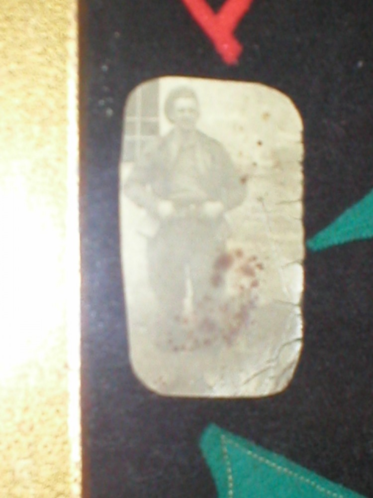 Alamein & Tunis plaque dad and puppy.JPG