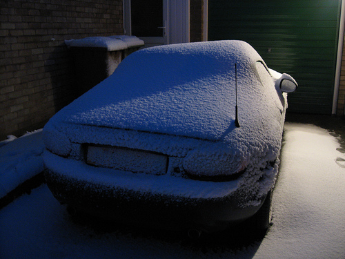 My car's under all this...I hope!