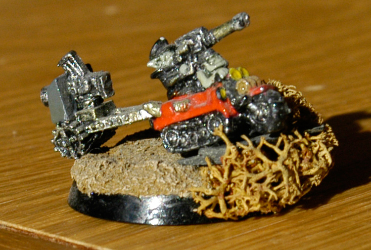 Ork bike and cannon