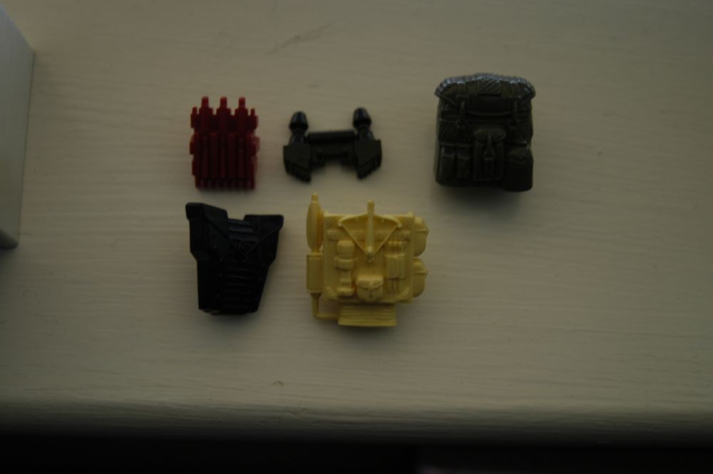 Accessory pk #4, Eels backpack clip, Marauder Low Light backpack, Python Crimson Guard backpack & accessory pack #5.JPG