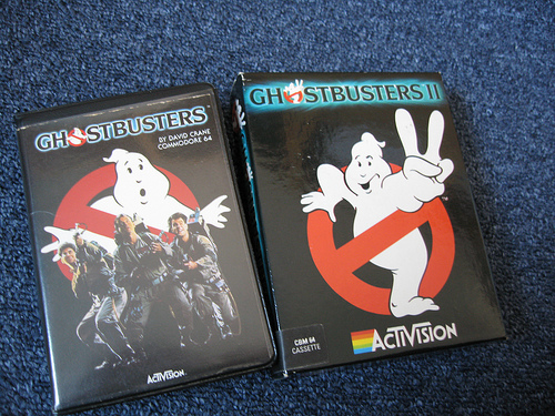 GhostBusters was my 1st  computer game.