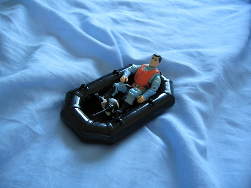Awaiting rescue