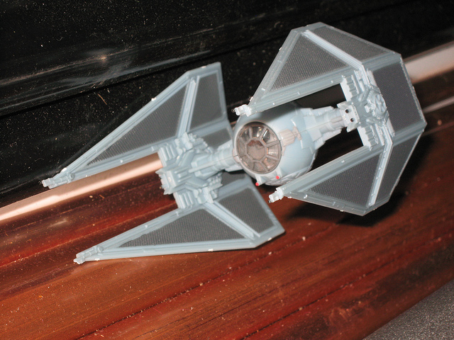 &quot;..&amp; see if you can take some of then Tie Fighters with you&quot;