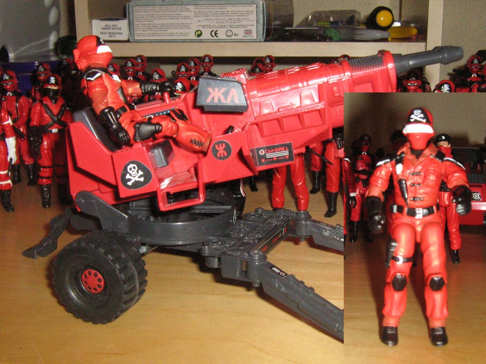 Red Laser can't man them all!